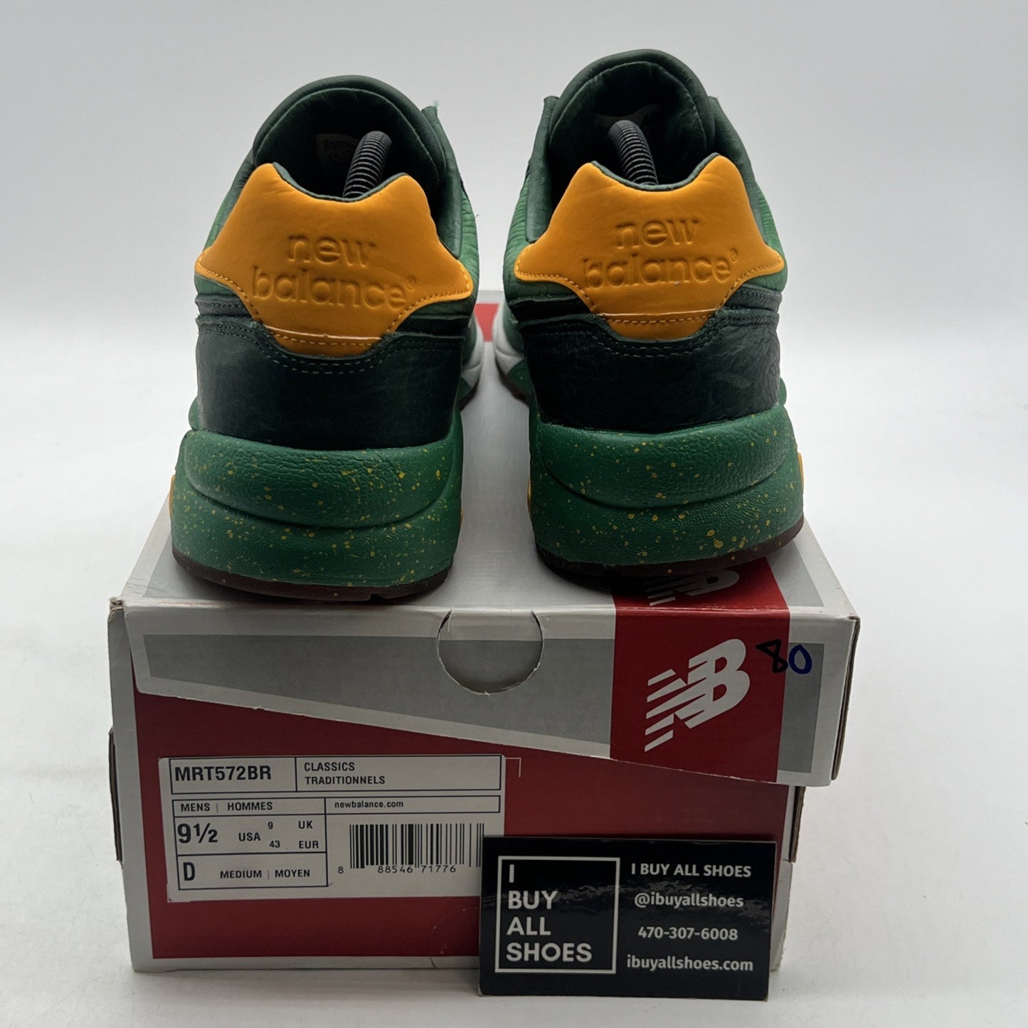 Size 9.5 - New Balance 572 Burn Rubber (MRT572BR)