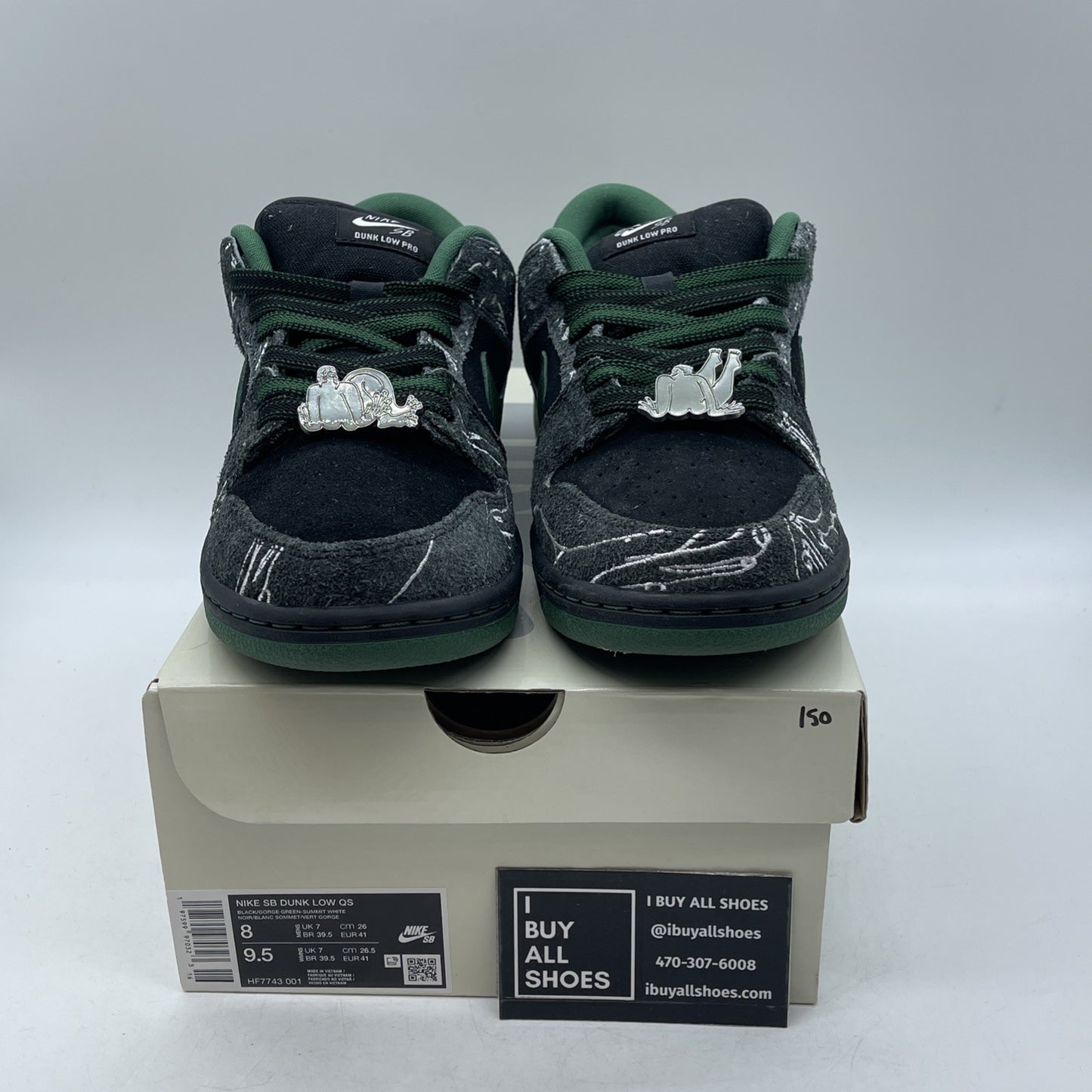 Size 8 - Nike THERE Skateboards x Dunk SB Special Box Low Ultra Humanized