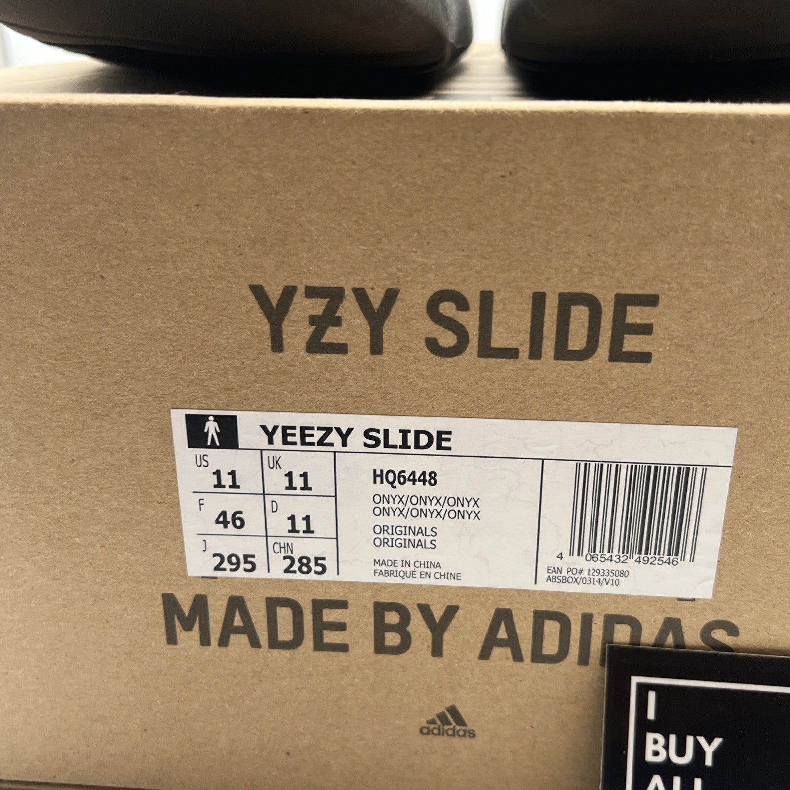 Size 11 - Adidas Yeezy Slide Onyx (HQ6448)