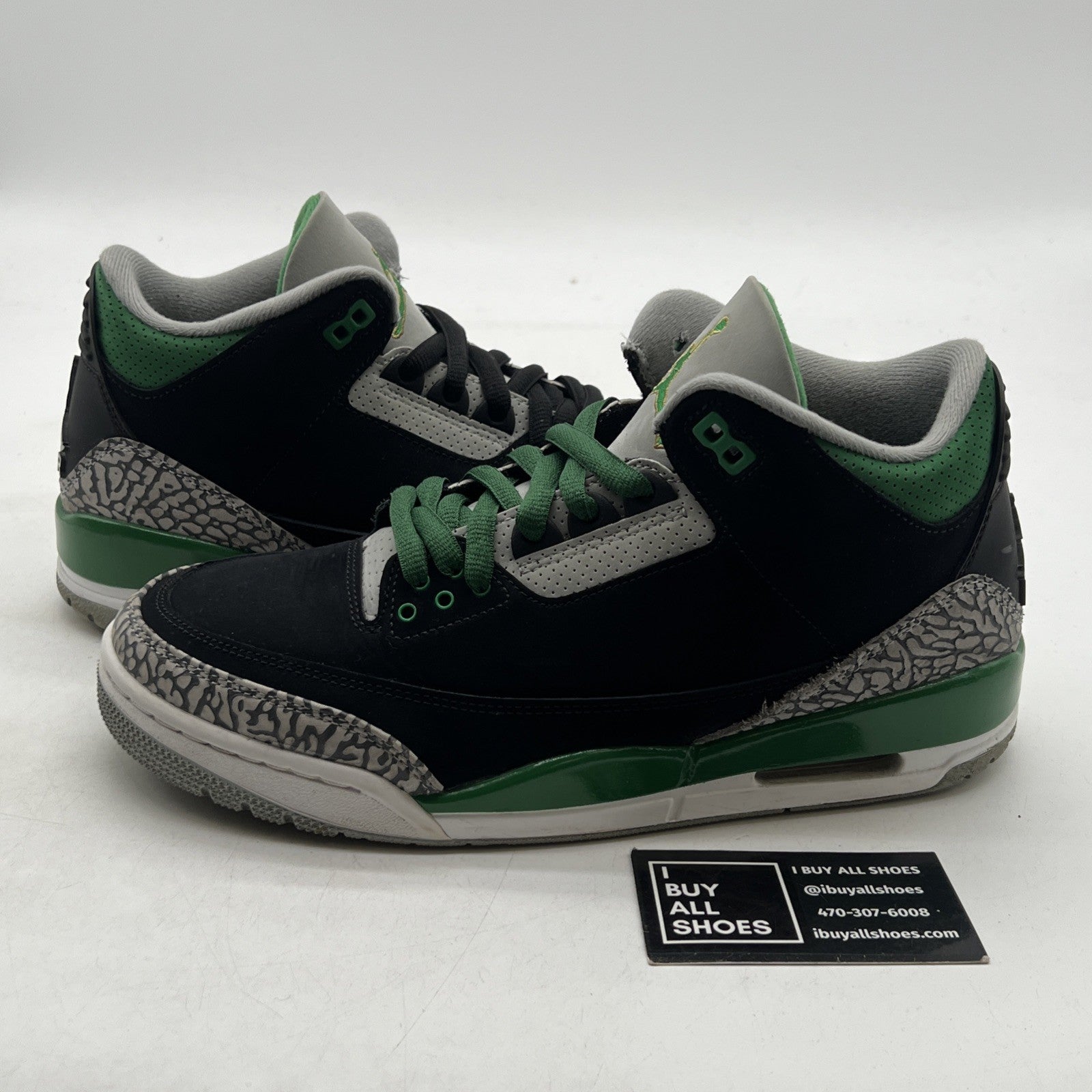 Size 9 - Air Jordan 3 Retro Mid Pine Green (CT8532-030)