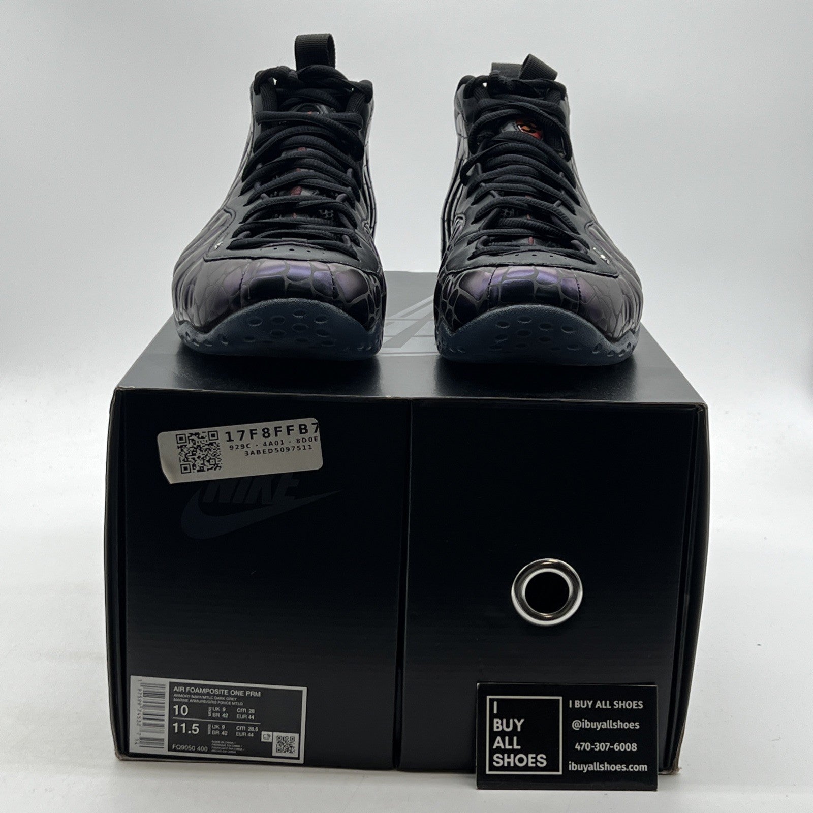 Size 10 - Nike Tekken 8 x Air Foamposite One Premium Kazuya Mishima (FQ9050-400)
