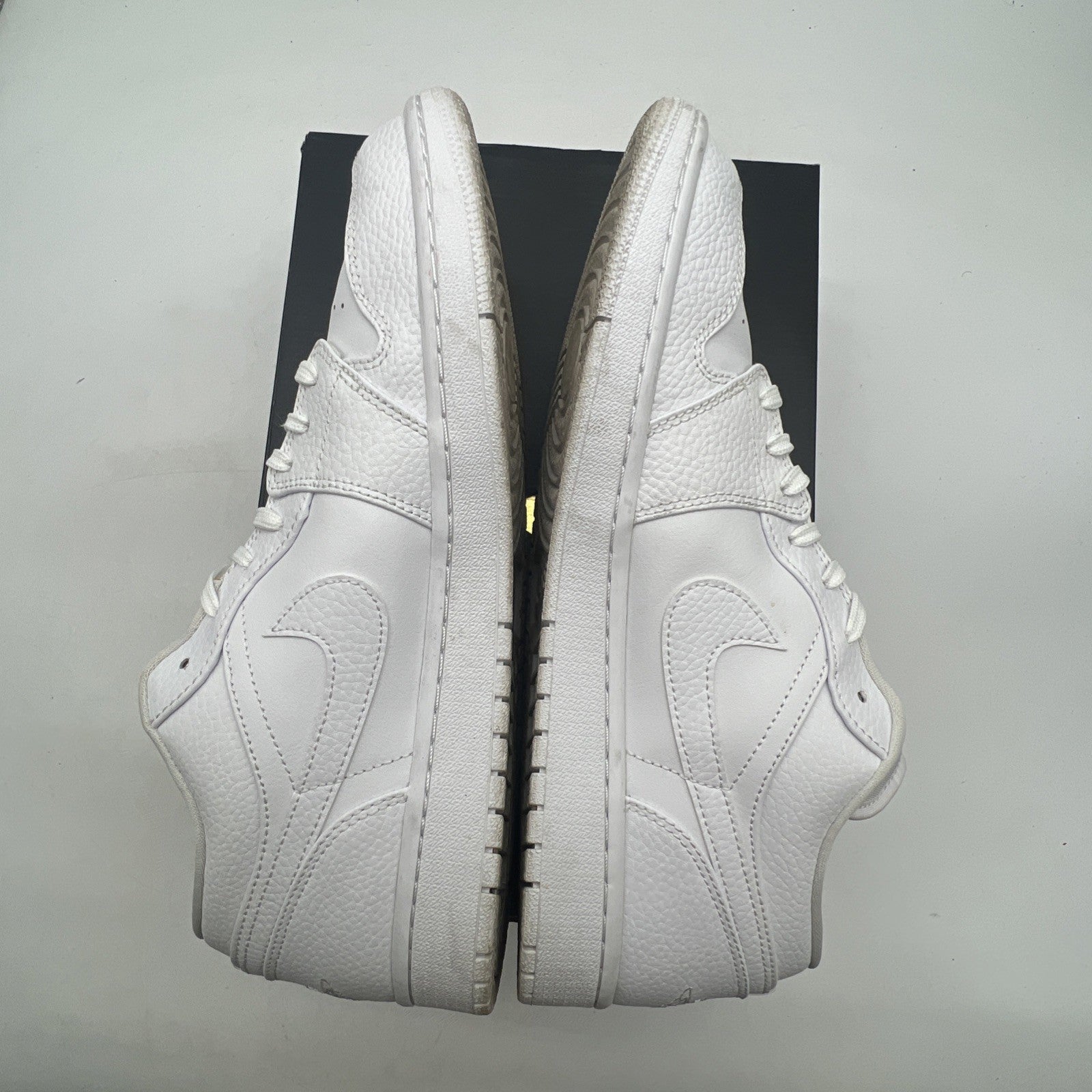 Size 12 - Air Jordan 1 Low Triple White (553558-130)