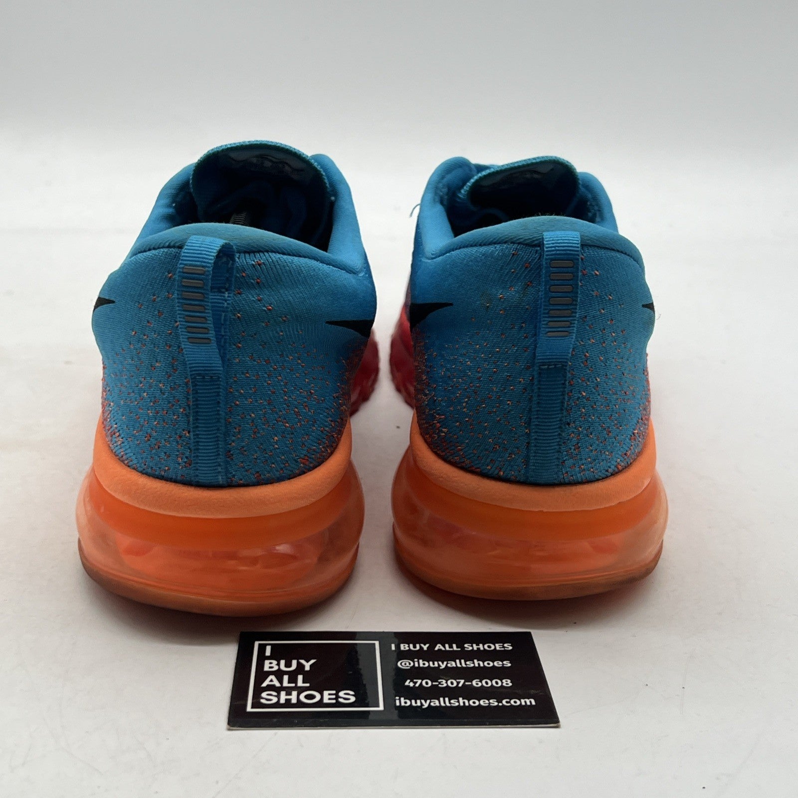 Size 13 - Nike Flyknit Max Vivid Blue (620469-406)