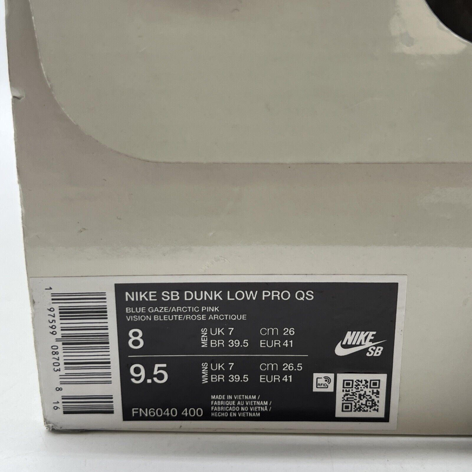 Size 8 - Nike Verdy x Dunk SB Low Visty (FN6040-400)