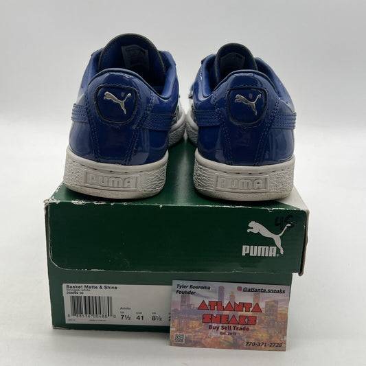 Size 8.5 - PUMA Basket Matte & Shine - Limoges (357892-03)