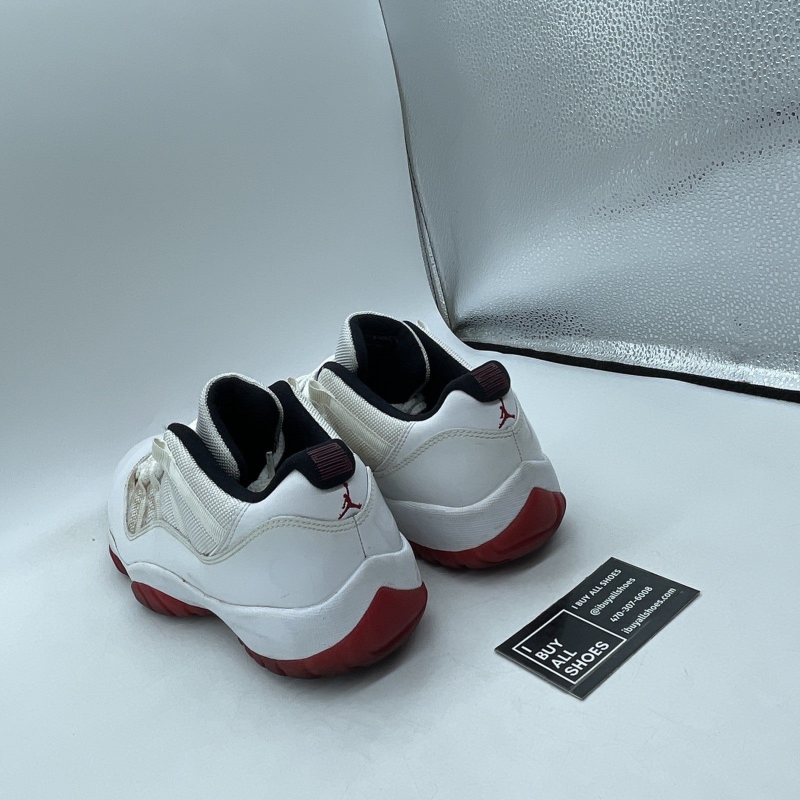 Size 9 - Air Jordan 11 Retro Low Cherry Bottom (528895-101)