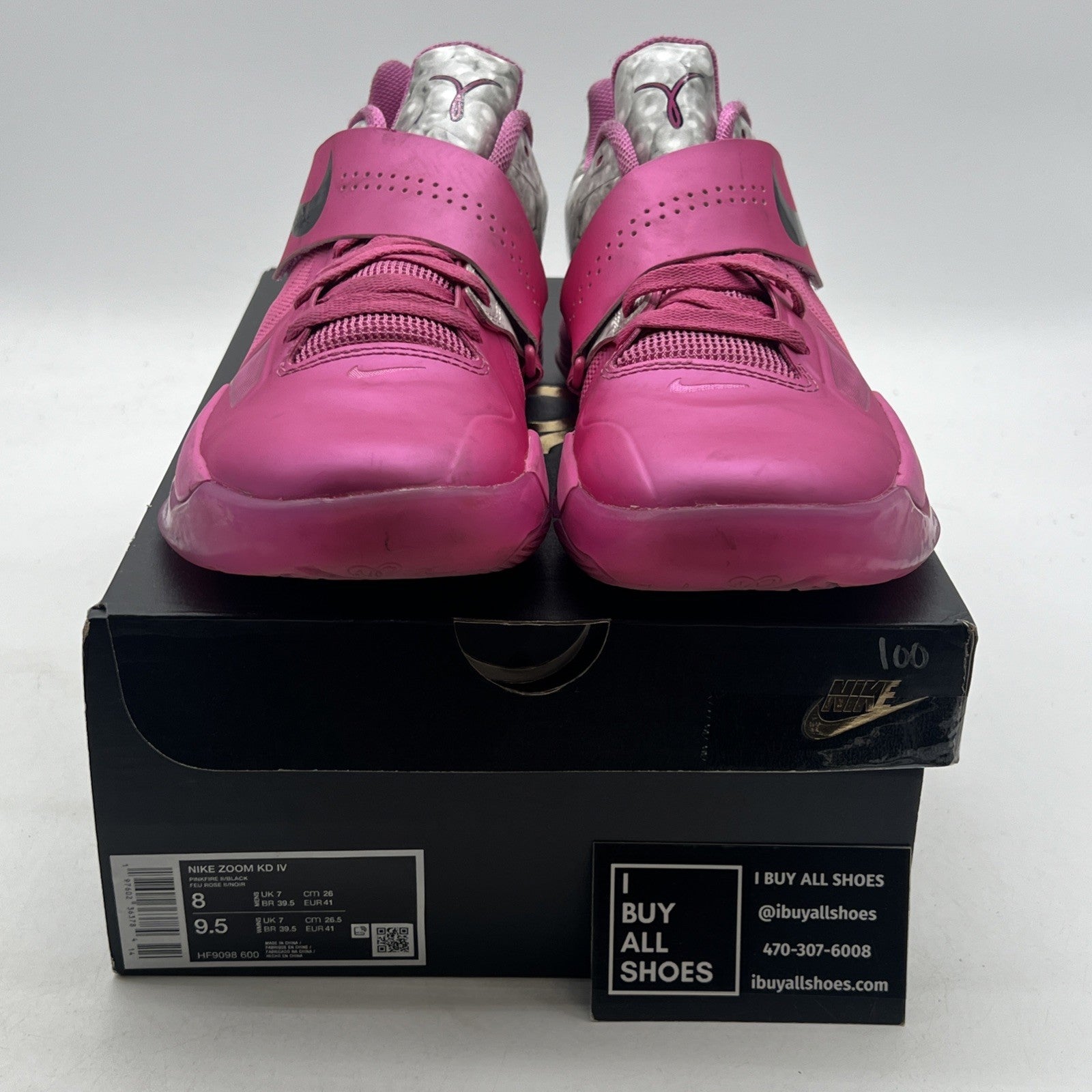 Size 8 - Nike Zoom KD 4 2024 Aunt Pearl (HF9098-600)