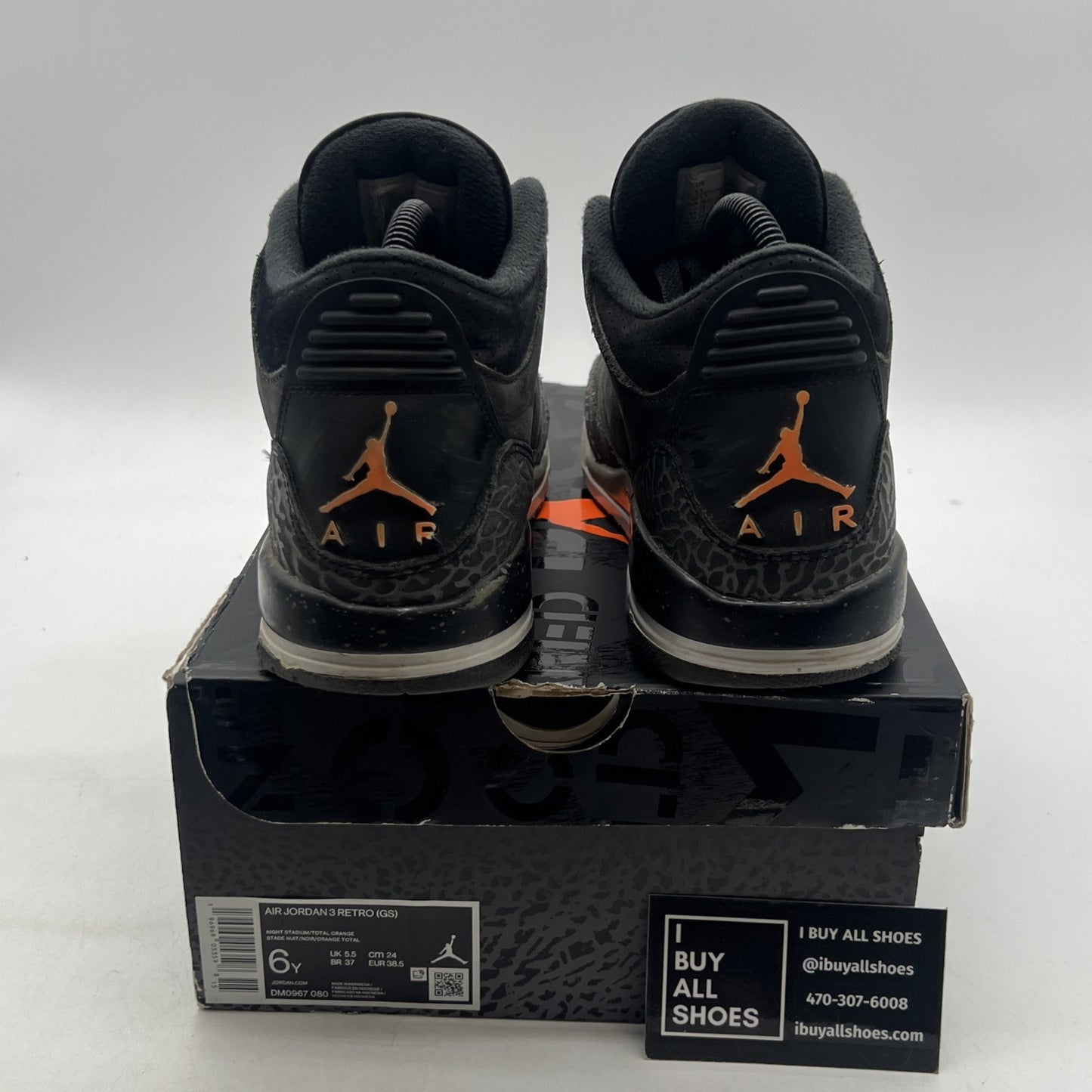 Size 6Y - Air Jordan 3 Retro 2023 Mid Fear (DM0967-080)