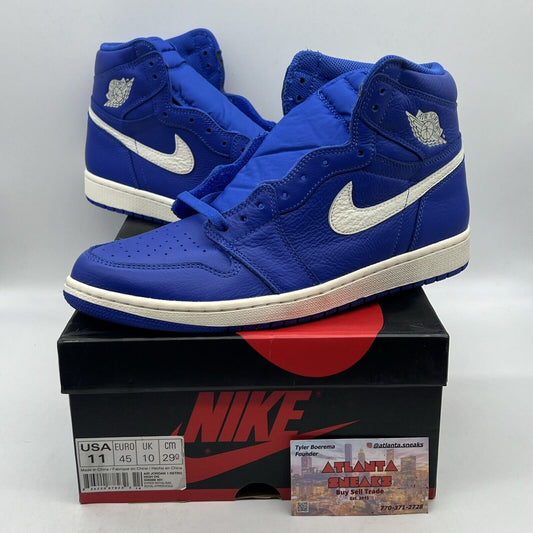 Size 11 - Jordan 1 Retro High OG Hyper Royal 2018 Brand New Og All