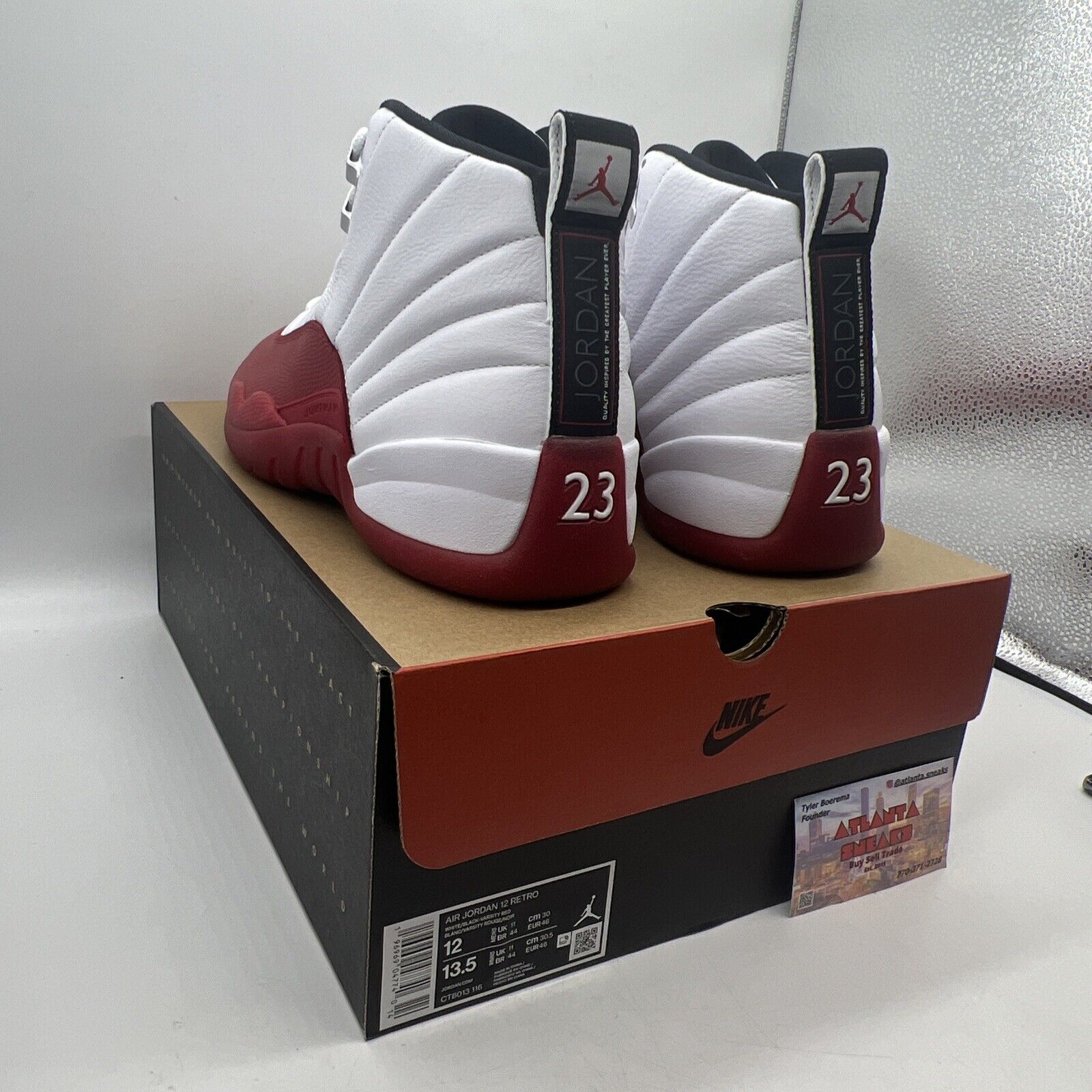 Size 12 - Jordan 12 Retro 2023 Mid Cherry Brand New Og All