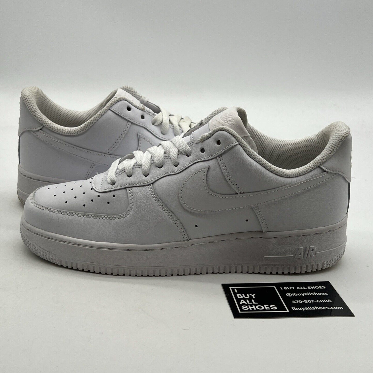 Size 8.5 - Nike Air Force 1 '07 Low Triple White (CW2288-111)