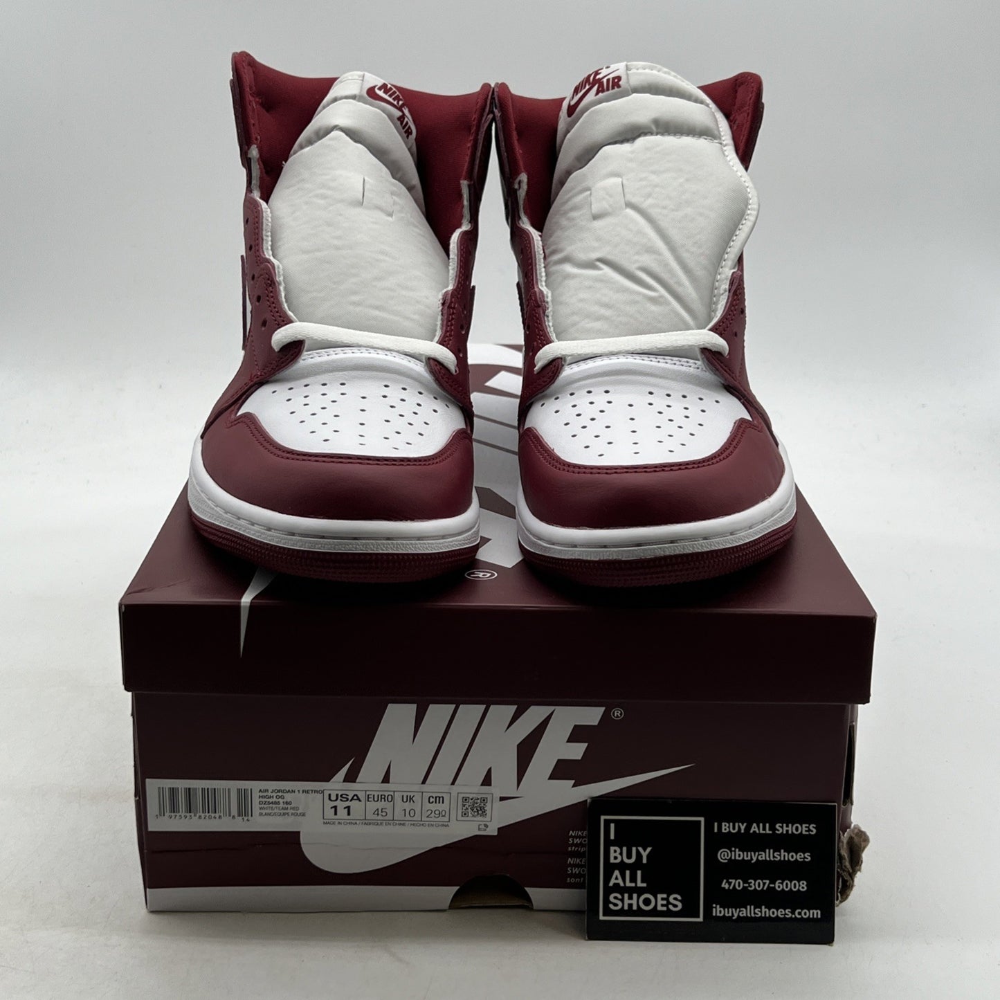 Size 11 - Air Jordan 1 Retro OG High Artisanal Red (DZ6485-160)