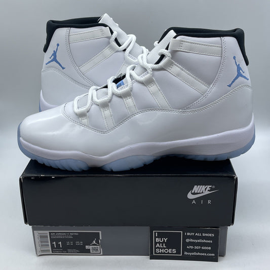 Size 11 - Air Jordan 11 Retro 2024 Legend Blue Columbia Leather (CT8012-104)