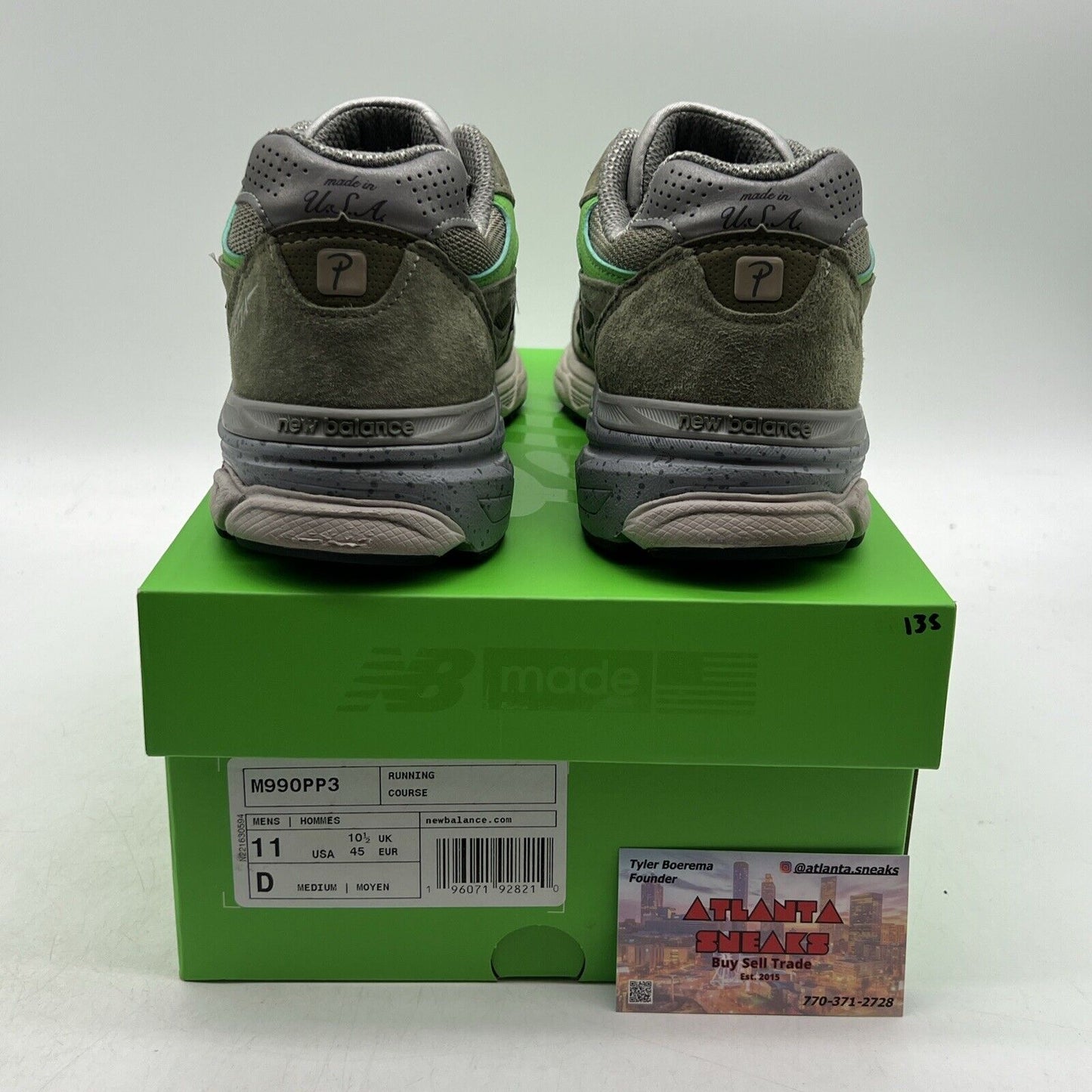 Size 11 - New Balance Patta x 990v3 Made in USA Keep Your Family Close (M990PP3)