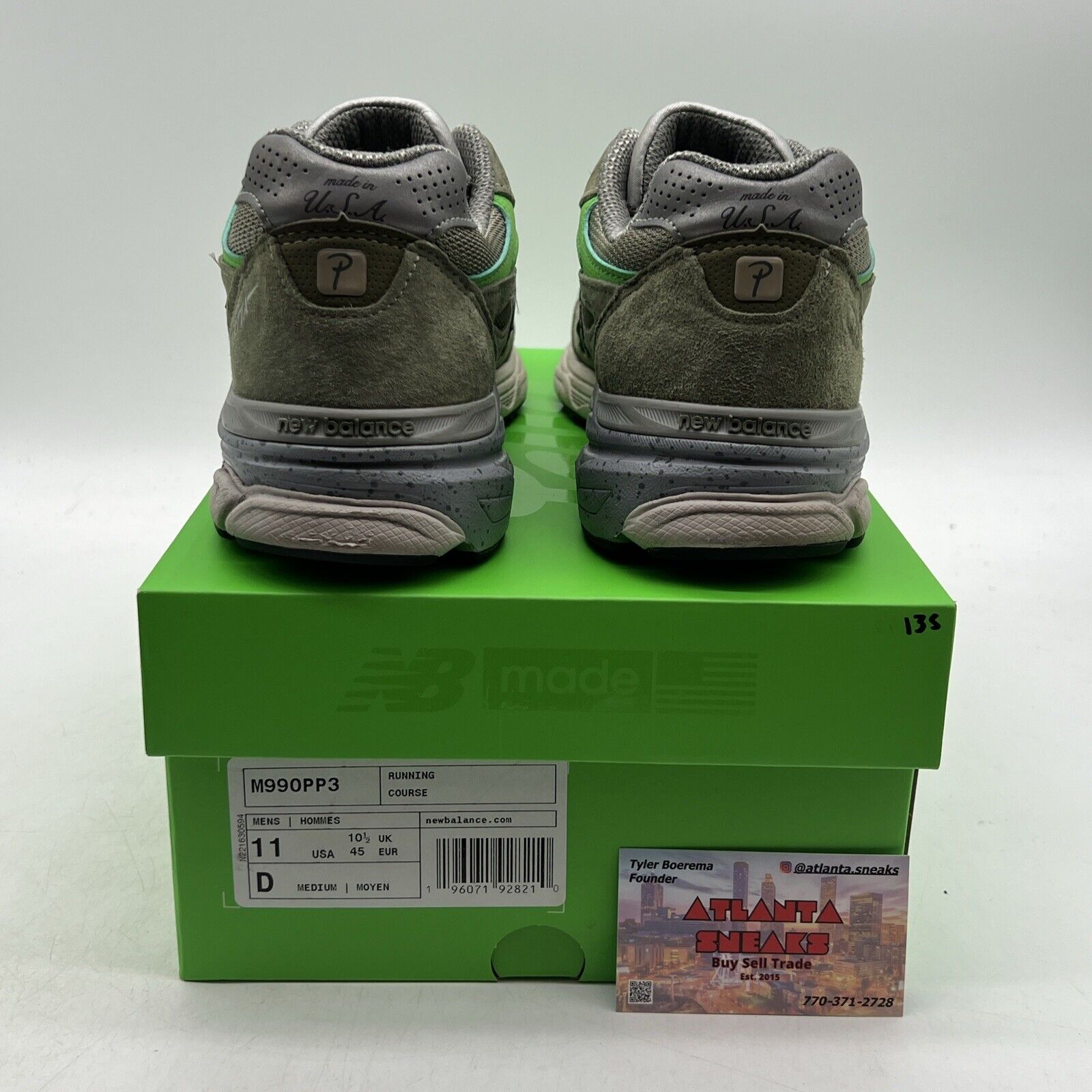 Size 11 - New Balance Patta x 990v3 Made in USA Keep Your Family Close (M990PP3)
