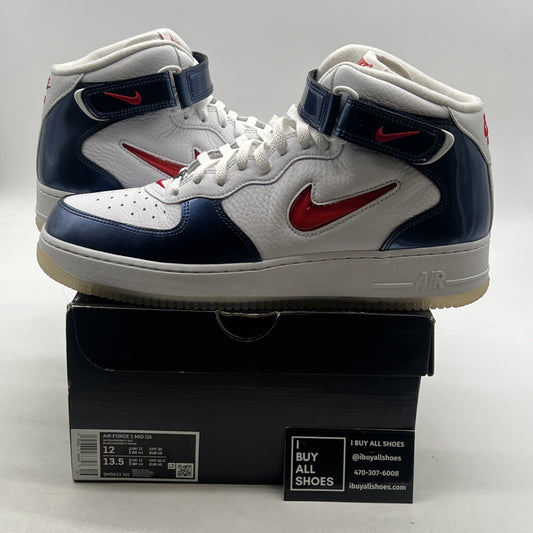 Size 12 - Nike Air Force 1 QS Mid Independence Day (DH5623-101)