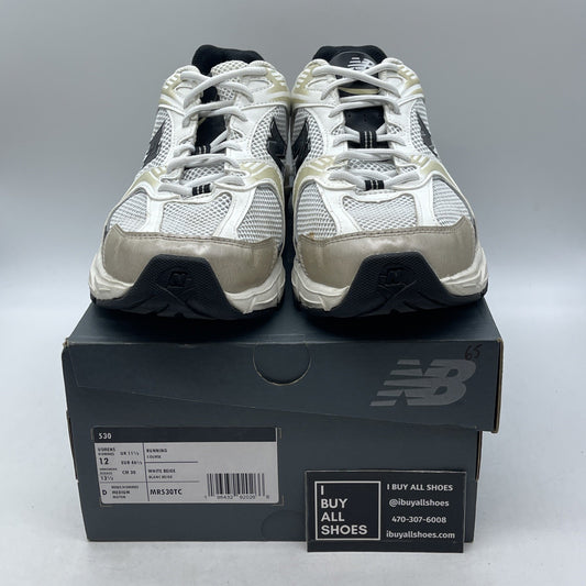Size 12 - New Balance 530 White Light Gold (MR530TC)