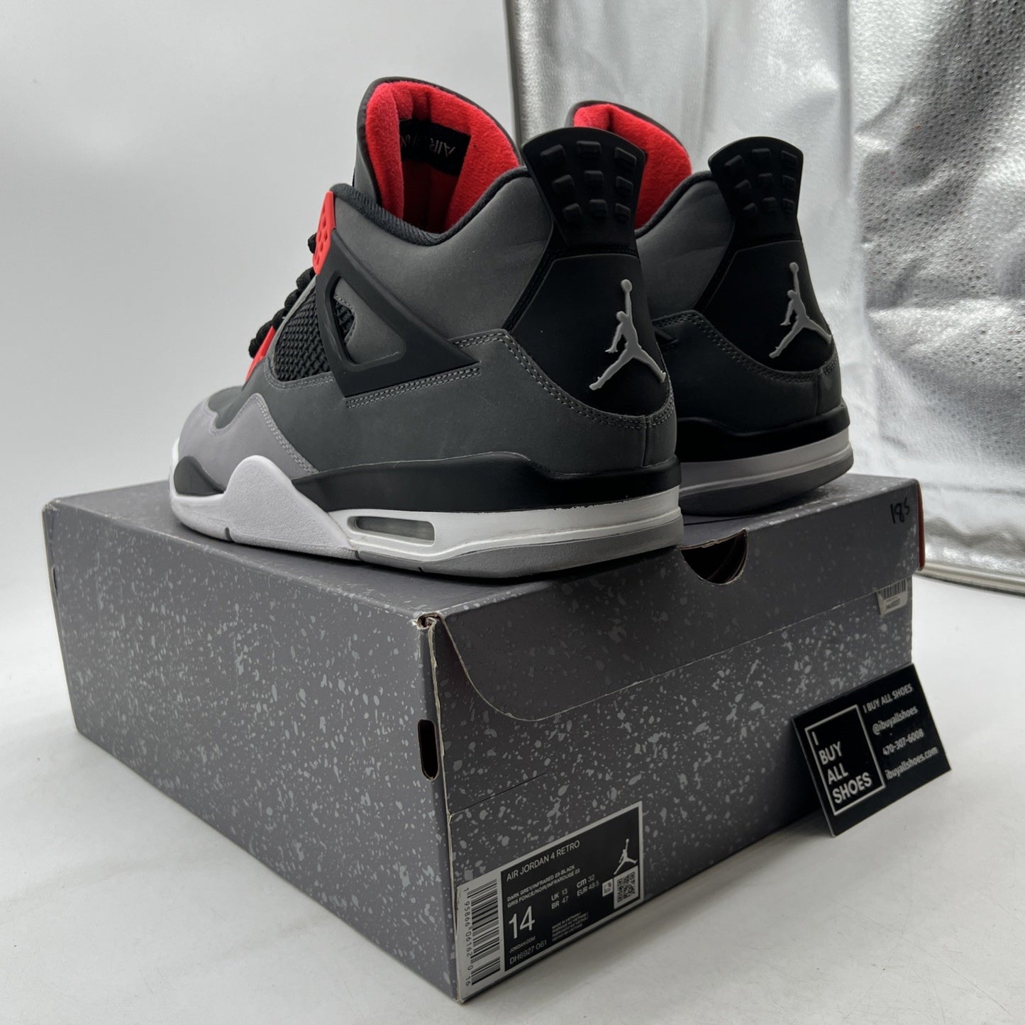 Size 14 - Air Jordan 4 Retro Mid Infrared (DH6927-061)