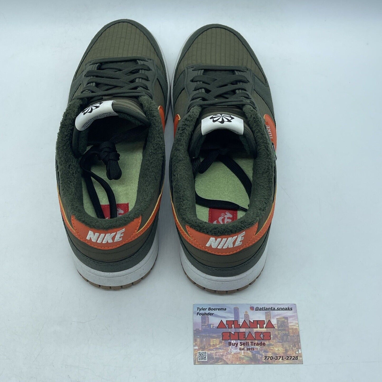 Size 9 - Nike Dunk Next Nature Low Toasty - Sequoia Green Orange (DD3358-300)