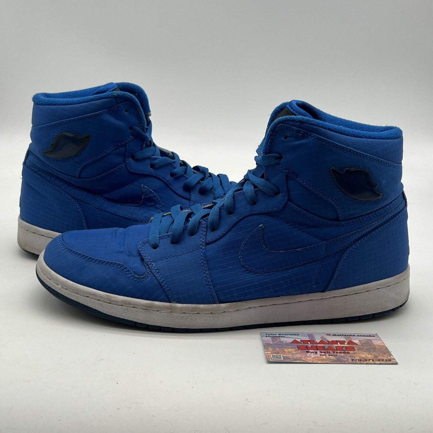 Size 12 - Air Jordan 1 Retro High Sapphire (344613-441)