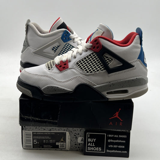 Size 5Y- Air Jordan 4 Retro SE Mid What The 4 (408452-146)