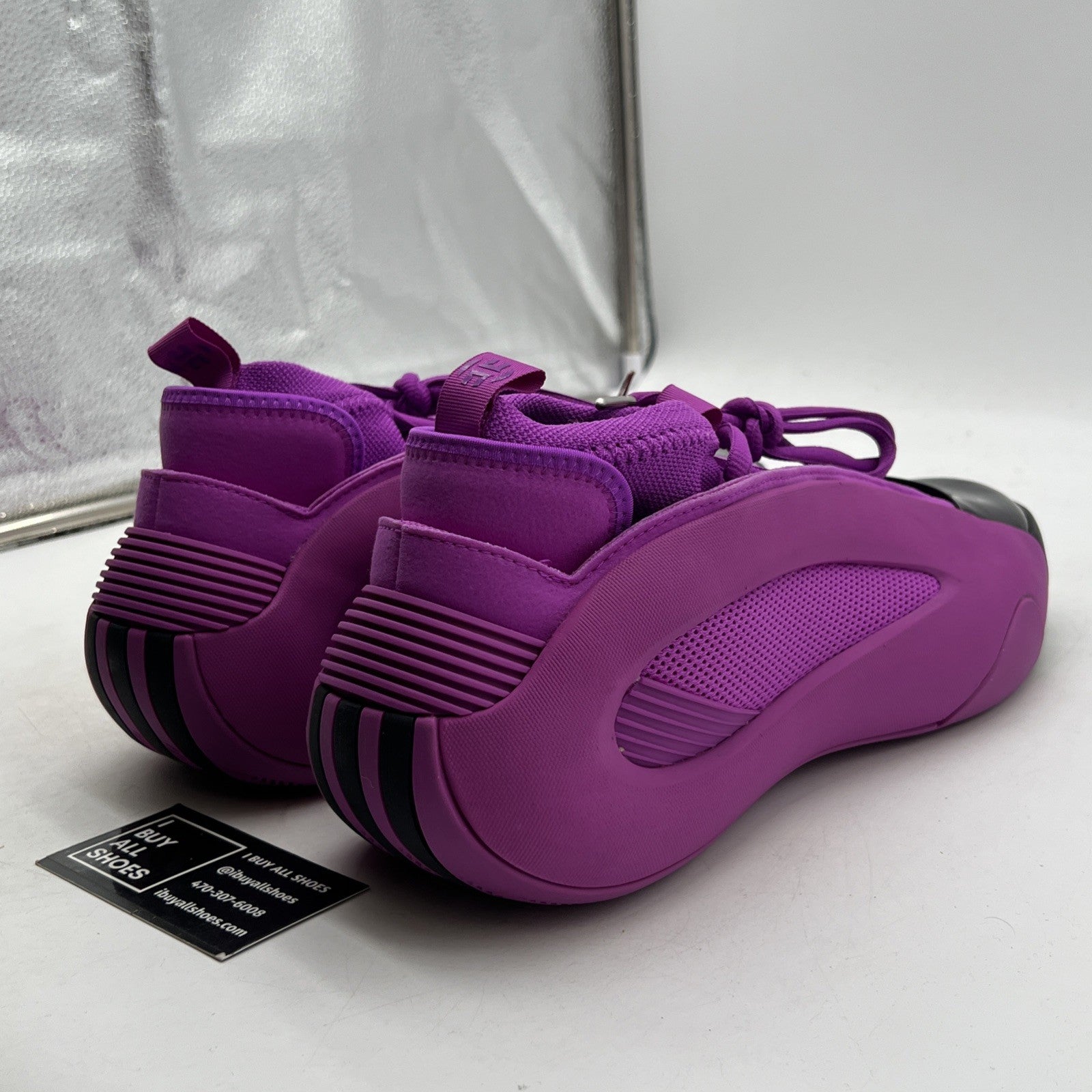 Size 13 - adidas Harden Vol. 8 Purple Burst (IG6647)