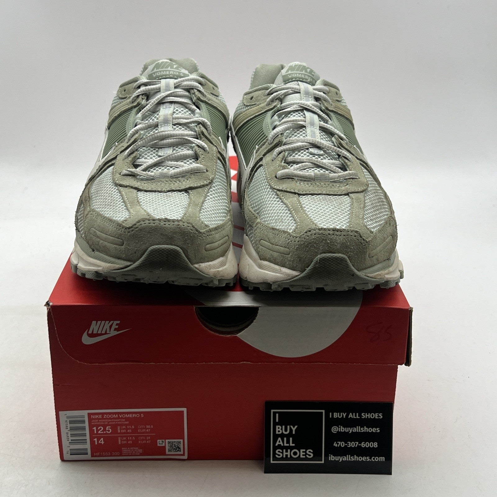 Size 12.5 - Nike Air Zoom Vomero 5 Jade Horizon (HF1553-300)