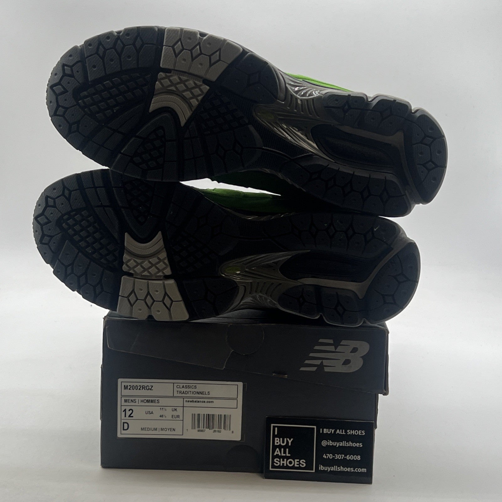 Size 12 - New Balance 2002R Good Vibes Pack - Green Apple (M2002RGZ)