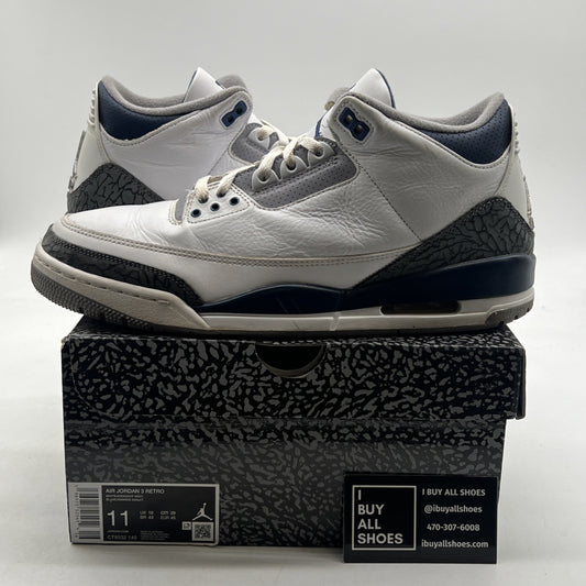 Size 11 - Air Jordan 3 Retro Midnight Navy (CT8532-140)