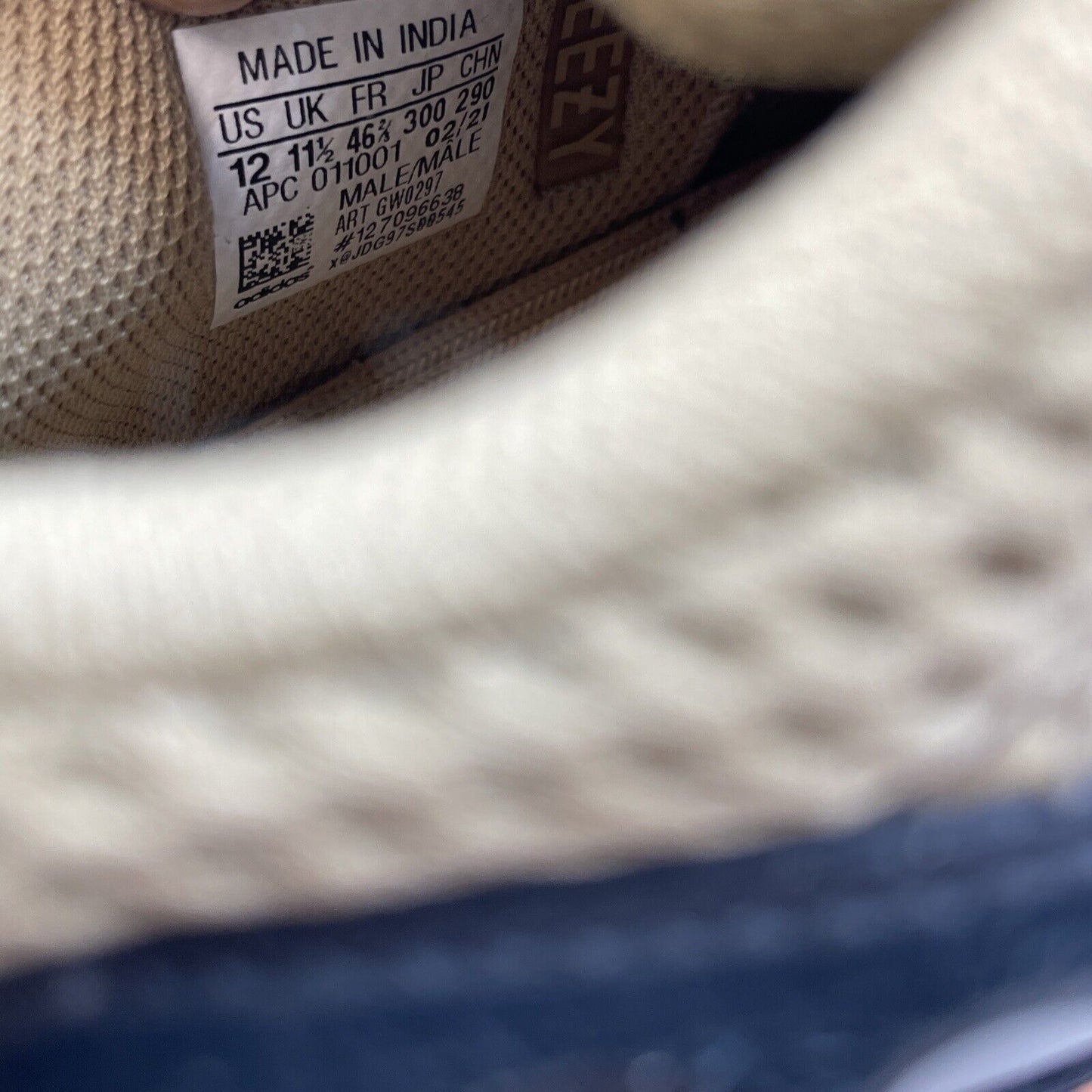 Size 12 - adidas Yeezy Boost 700 Enflame Amber Brown Suede Leather (GW0297)