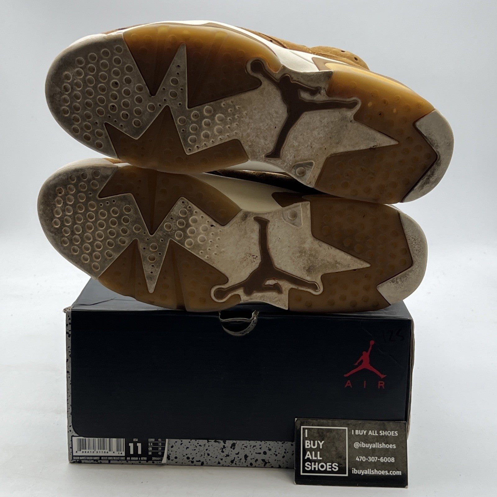Size 11 - Air Jordan 6 Retro Wheat (384664-705)