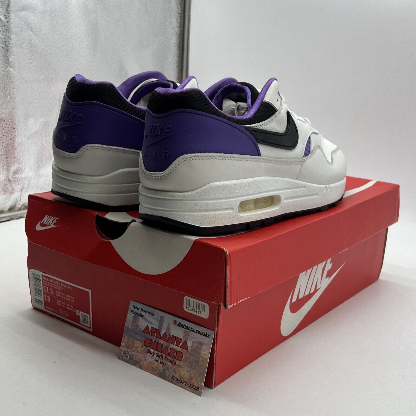 Size 11.5 - Nike Air Max 1 DNA Series (AR3863-101)