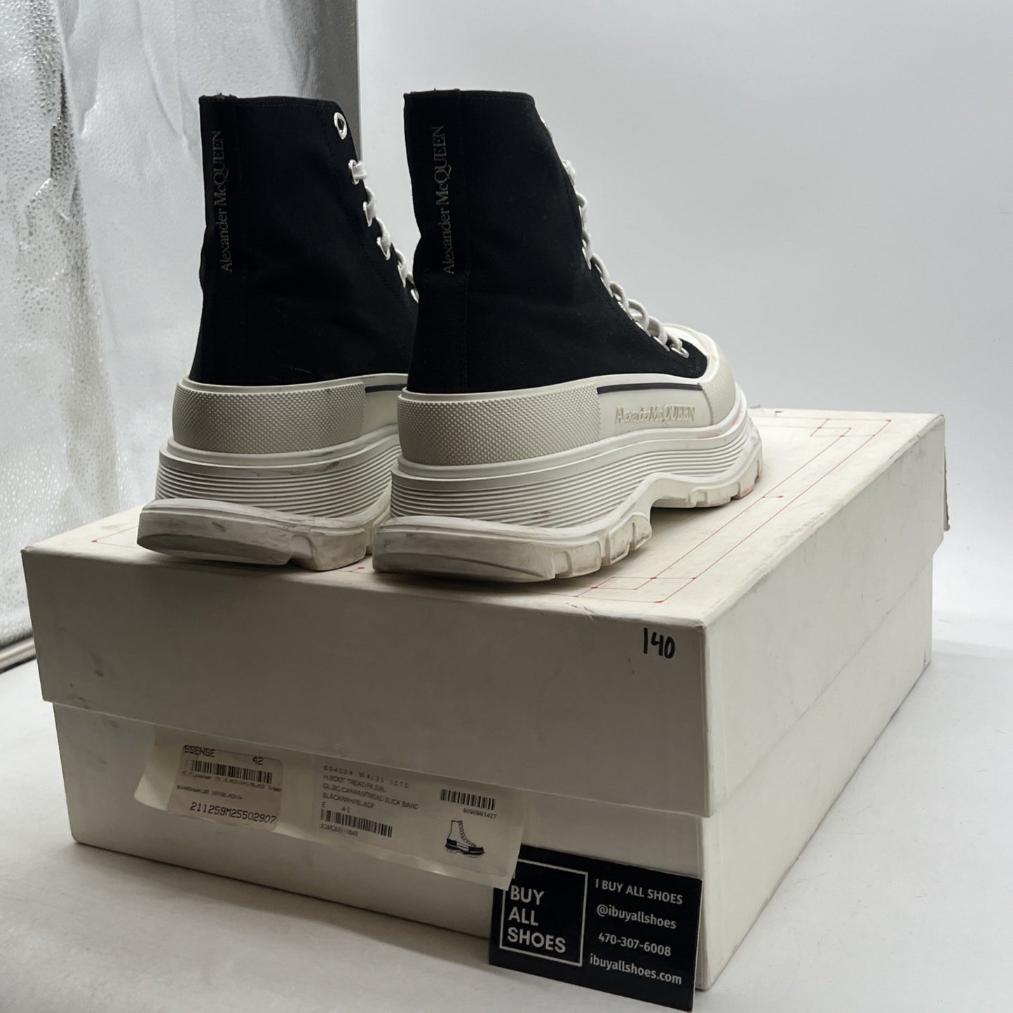 Size 42 - Alexander McQueen Tread Slick Boots Men's