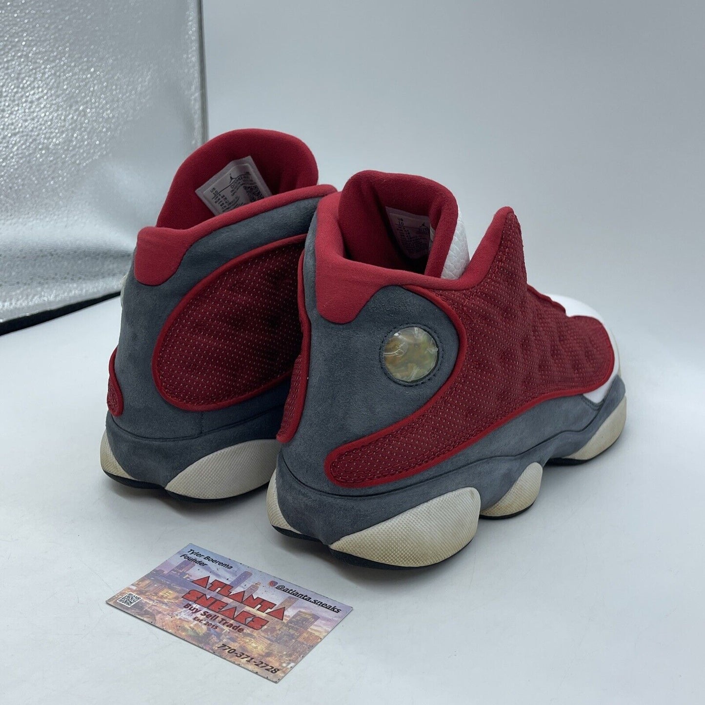 Size 10 - Jordan 13 Red Grey Suede White Leather (DJ5982-600)