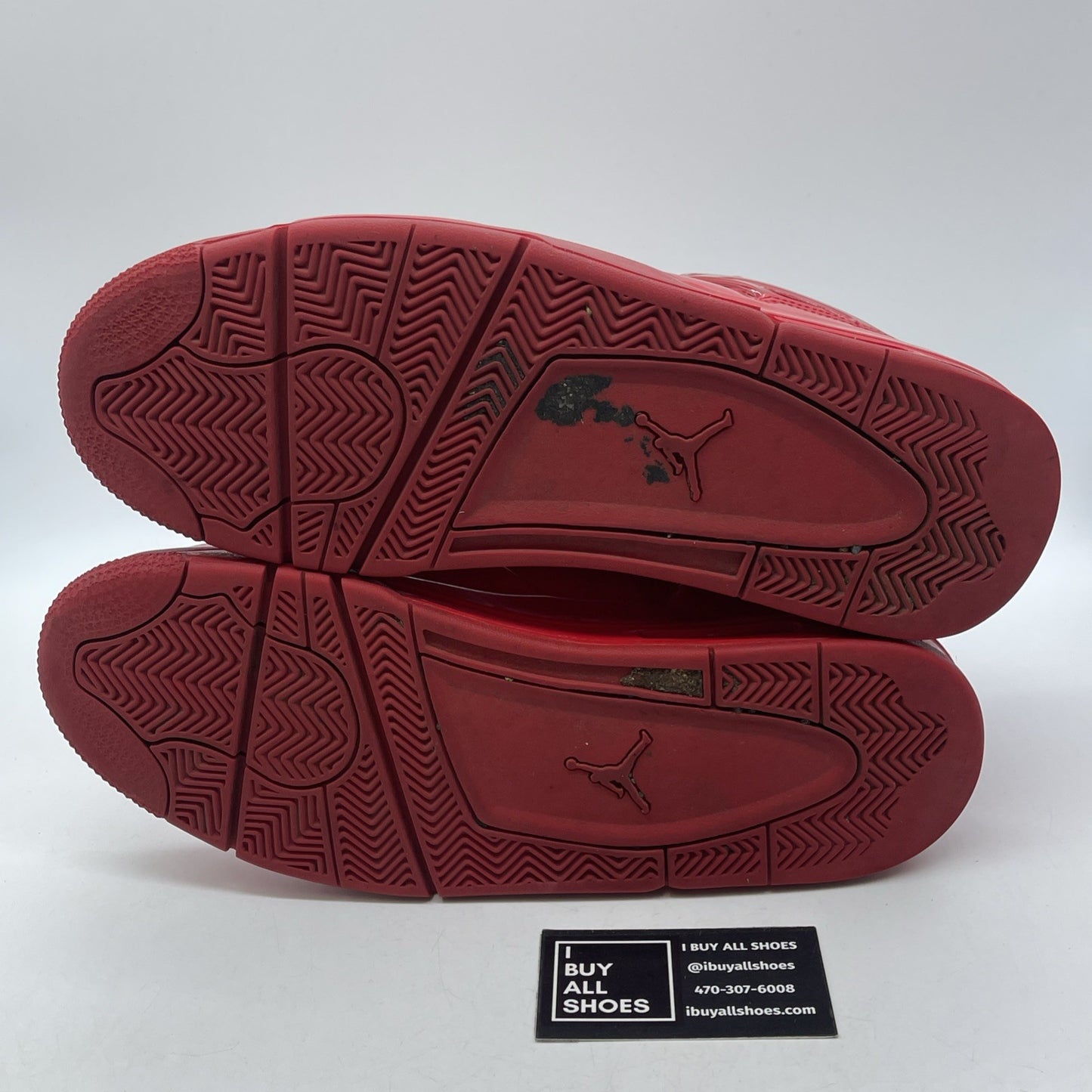 Size 12 - Air Jordan 4 Retro 11Lab4 Red Leather (719864-600)