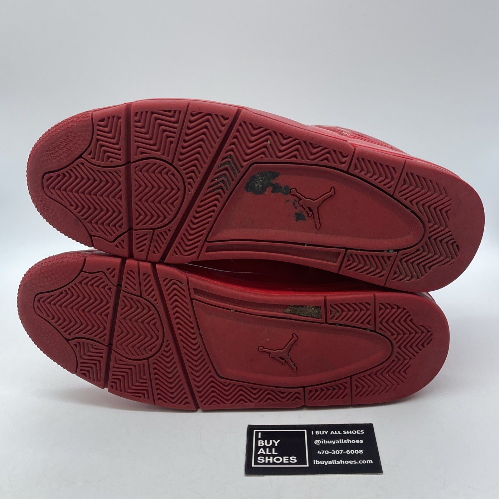 Size 12 - Air Jordan 4 Retro 11Lab4 Red Leather (719864-600)
