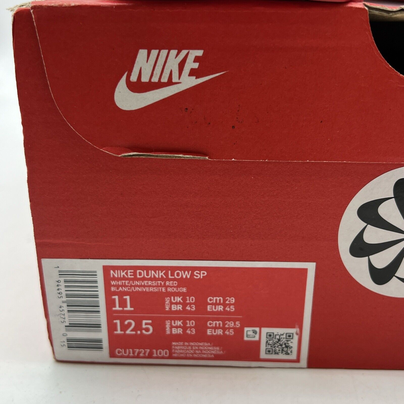 Size 11 - Nike Dunk Retro SP Low St. John's (CU1727-100)