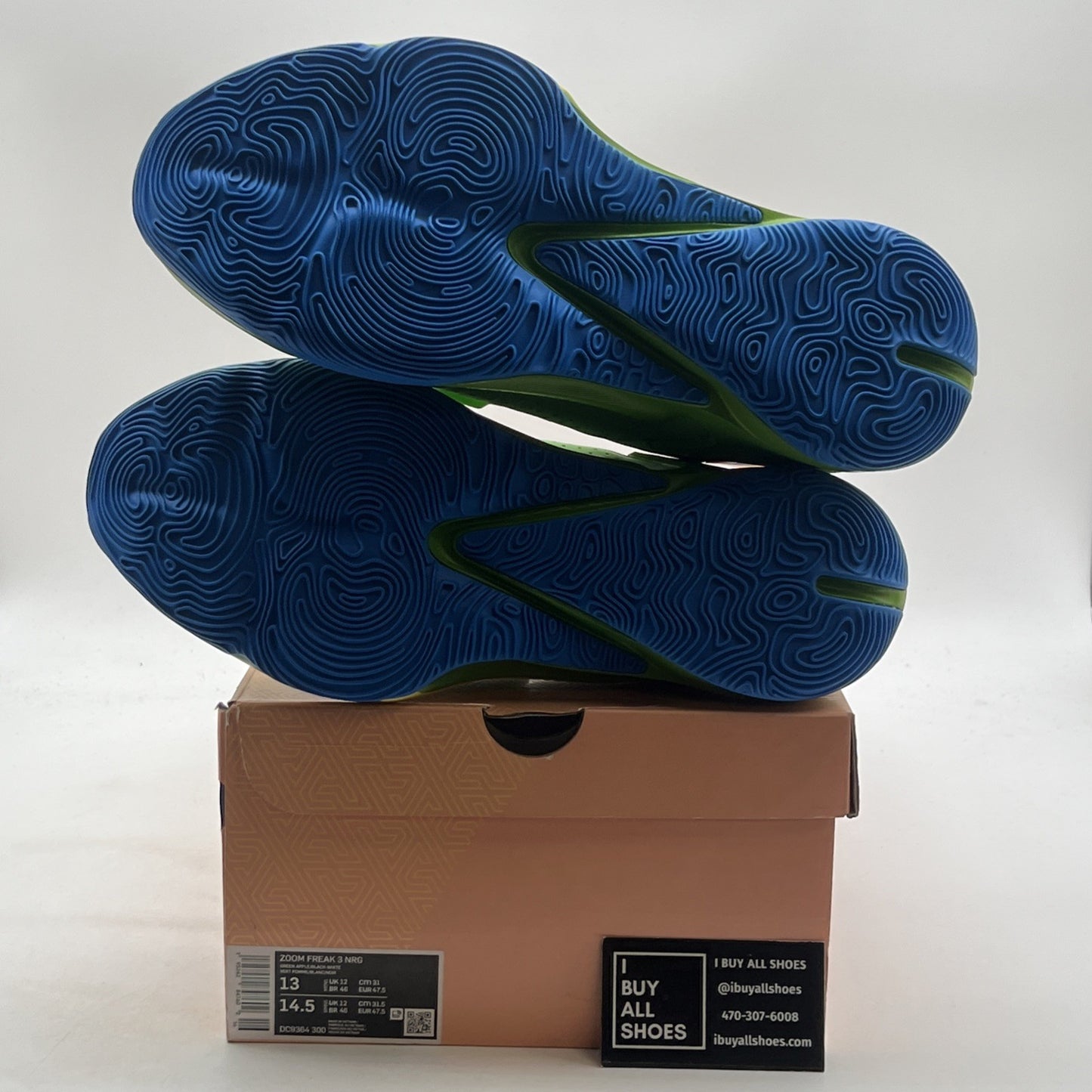 Size 13 - Nike Zoom Freak 3 NRG '50TH Green Bean (DC9364-300)