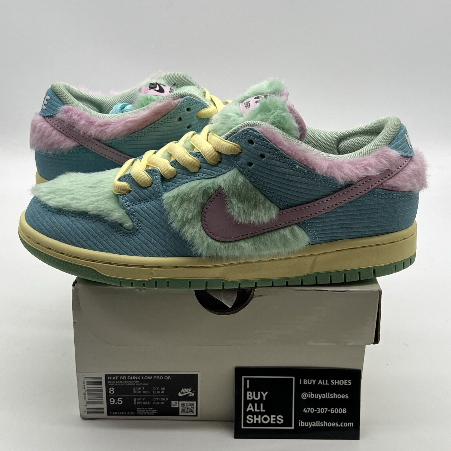 Size 8 - Nike Verdy x Dunk SB Low Visty (FN6040-400)