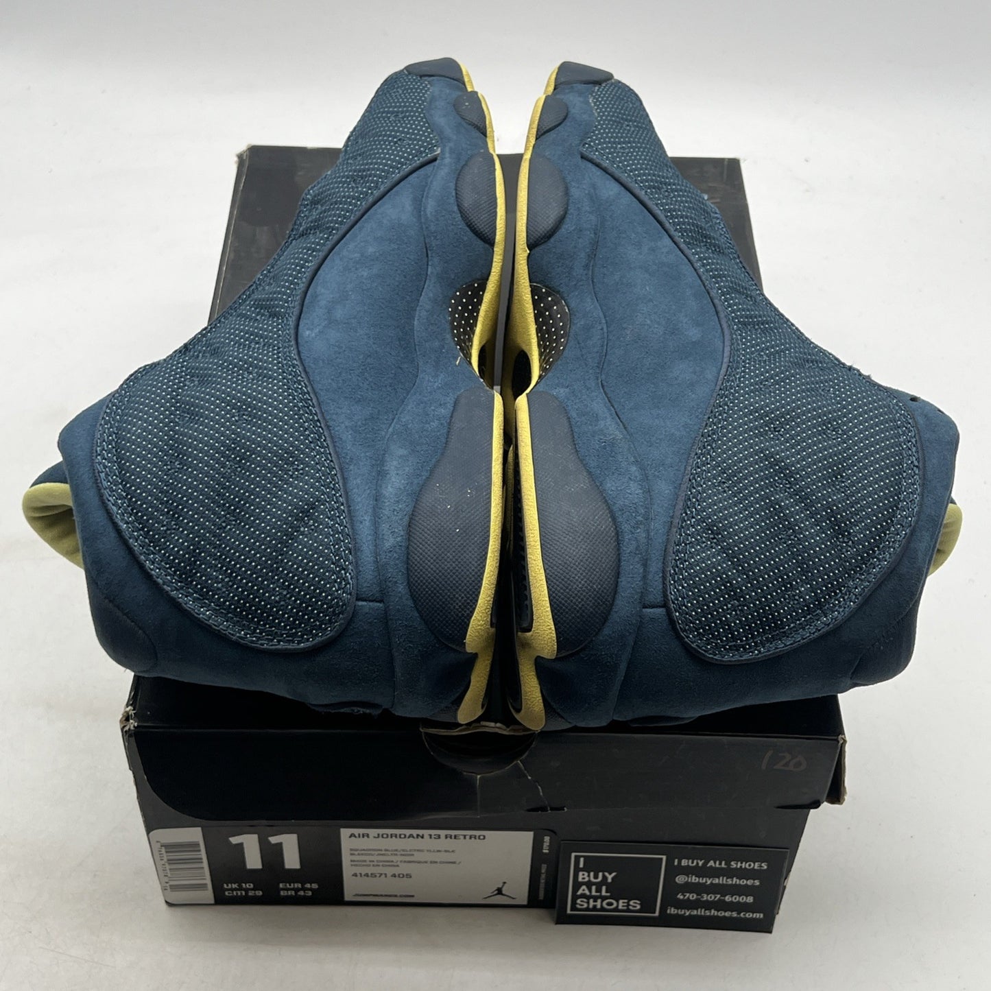 Size 11 - Air Jordan 13 Retro Squadron Blue (414571-405)