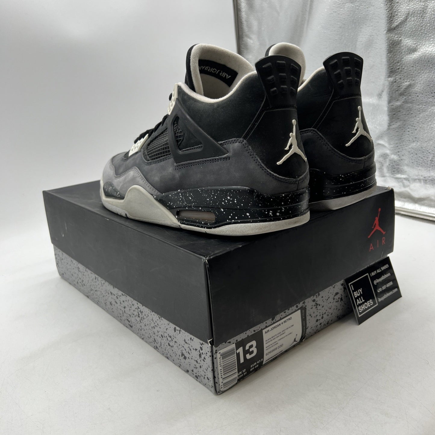 Size 13 - Air Jordan 4 Retro 2013 Fear (626969-030)