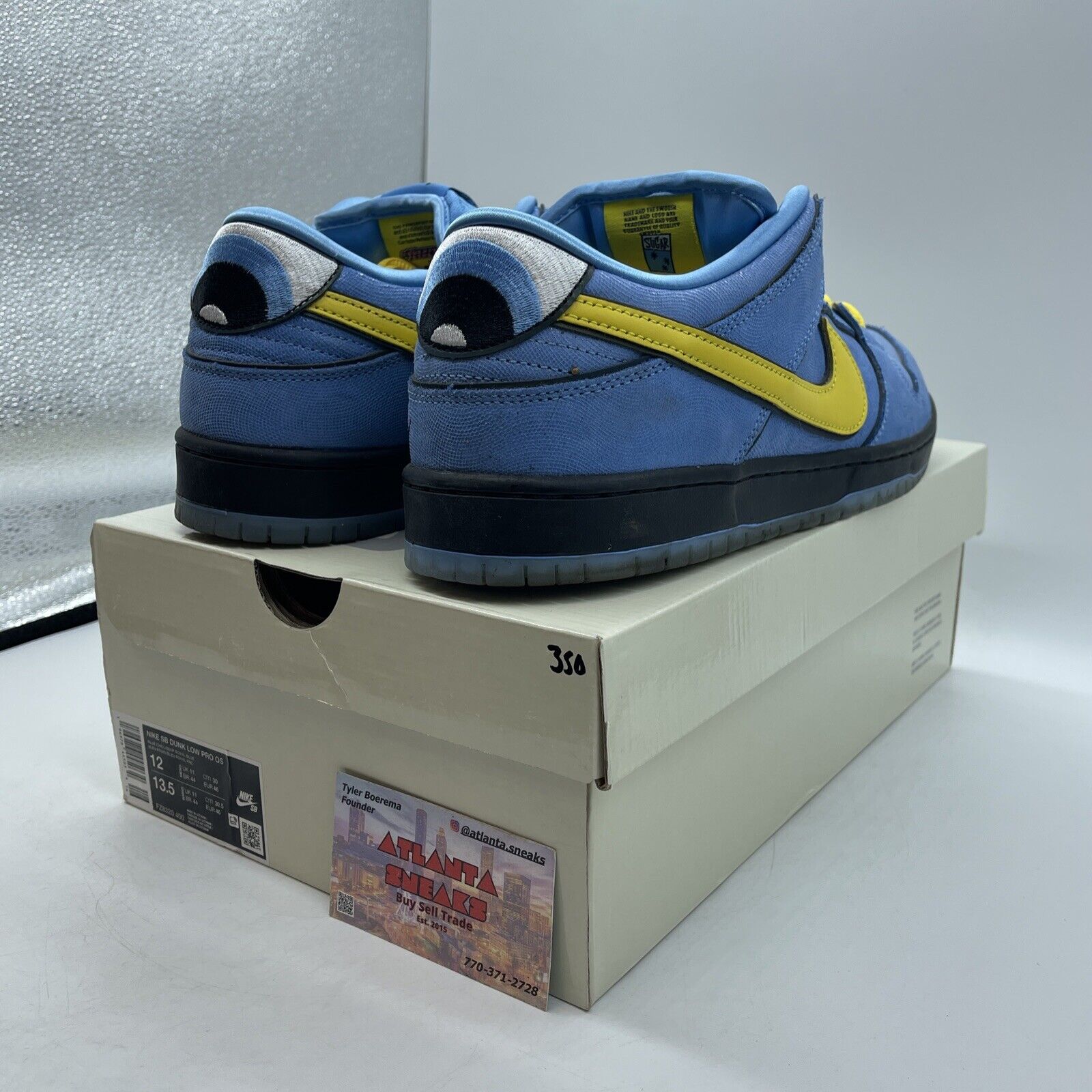 Size 12.5 - Nike The Powerpuff Girls x Dunk Pro SB QS Low Bubbles (FZ8320-400)