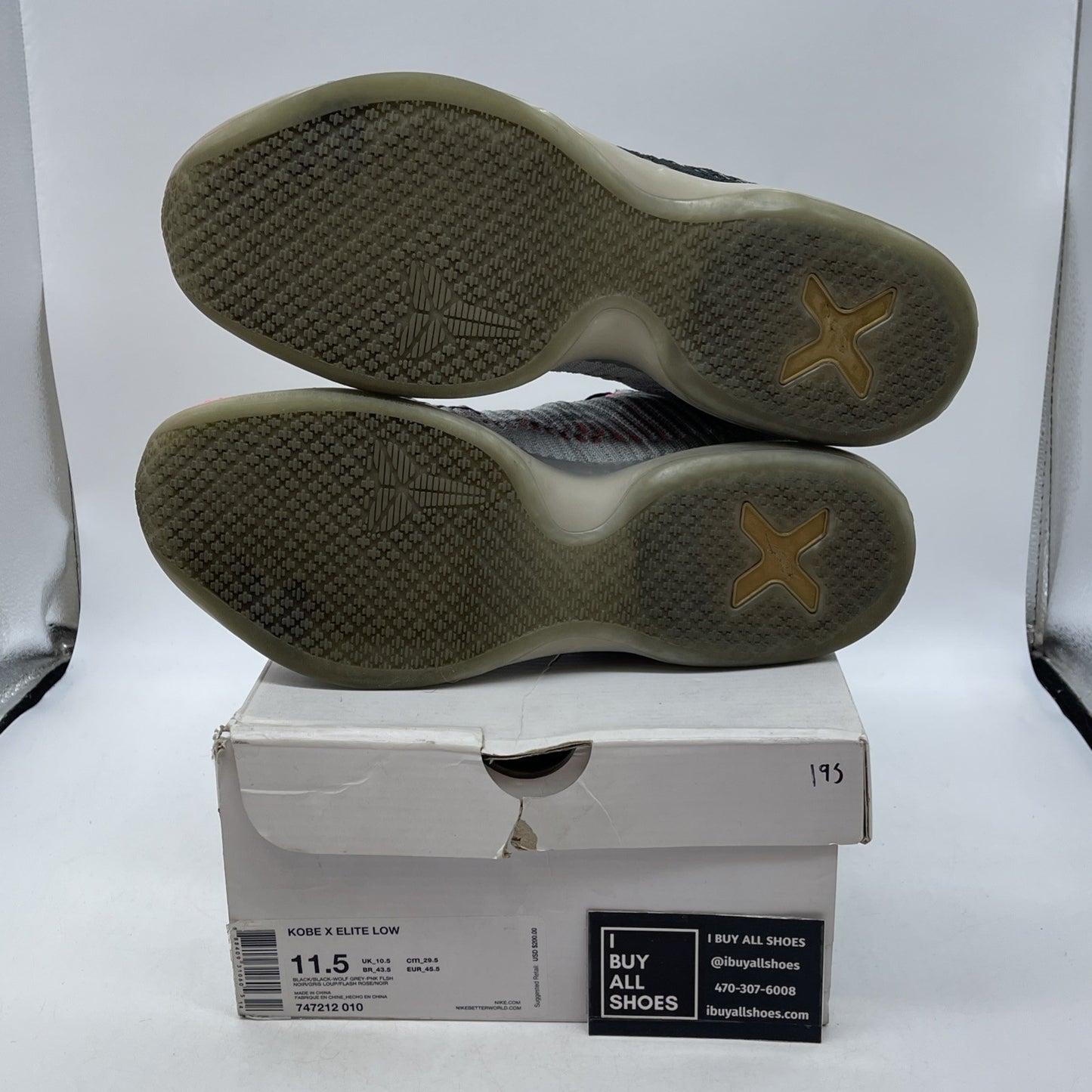 Size 11.5 - Nike Kobe 10 Elite Mambacurial (747212-010)