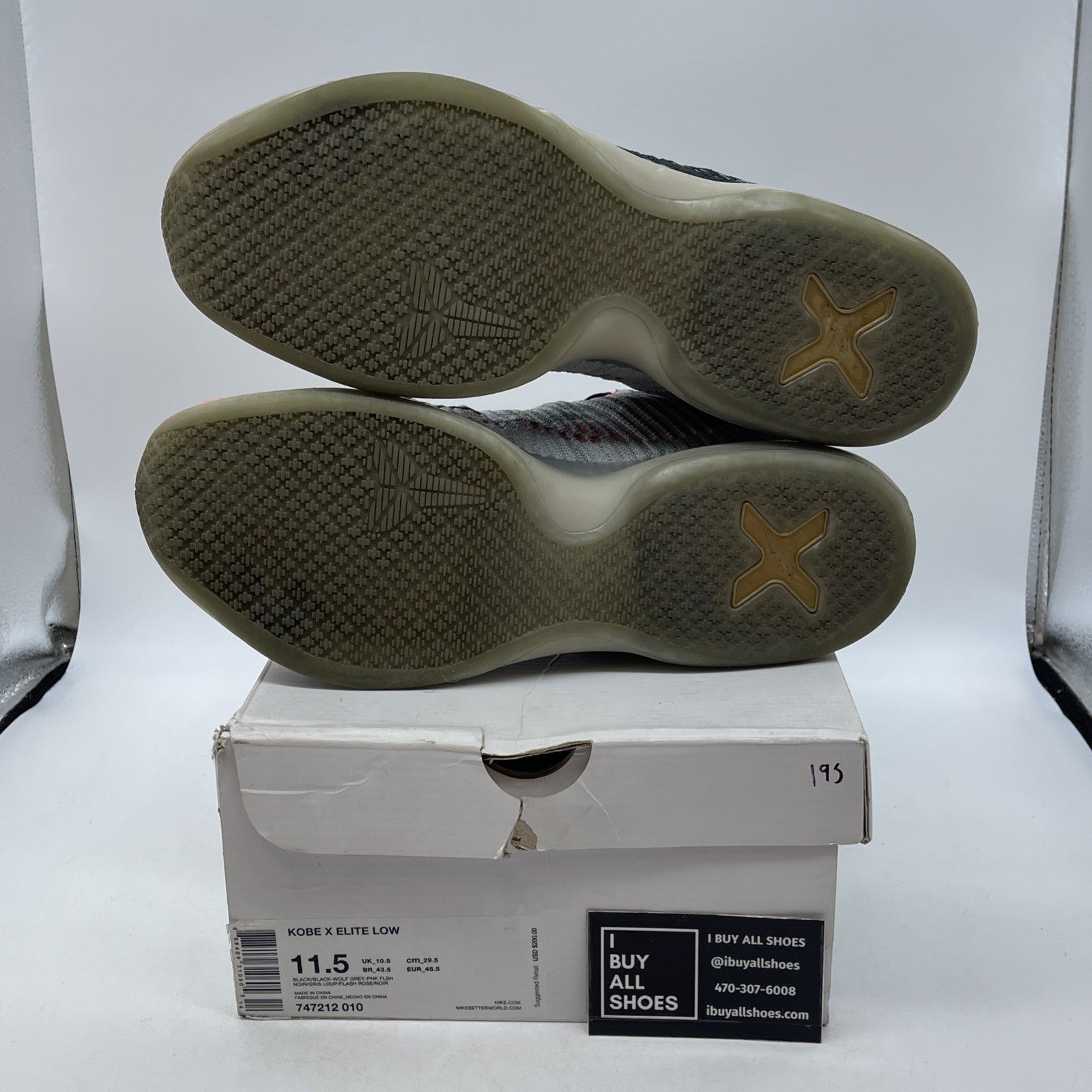 Size 11.5 - Nike Kobe 10 Elite Mambacurial (747212-010)