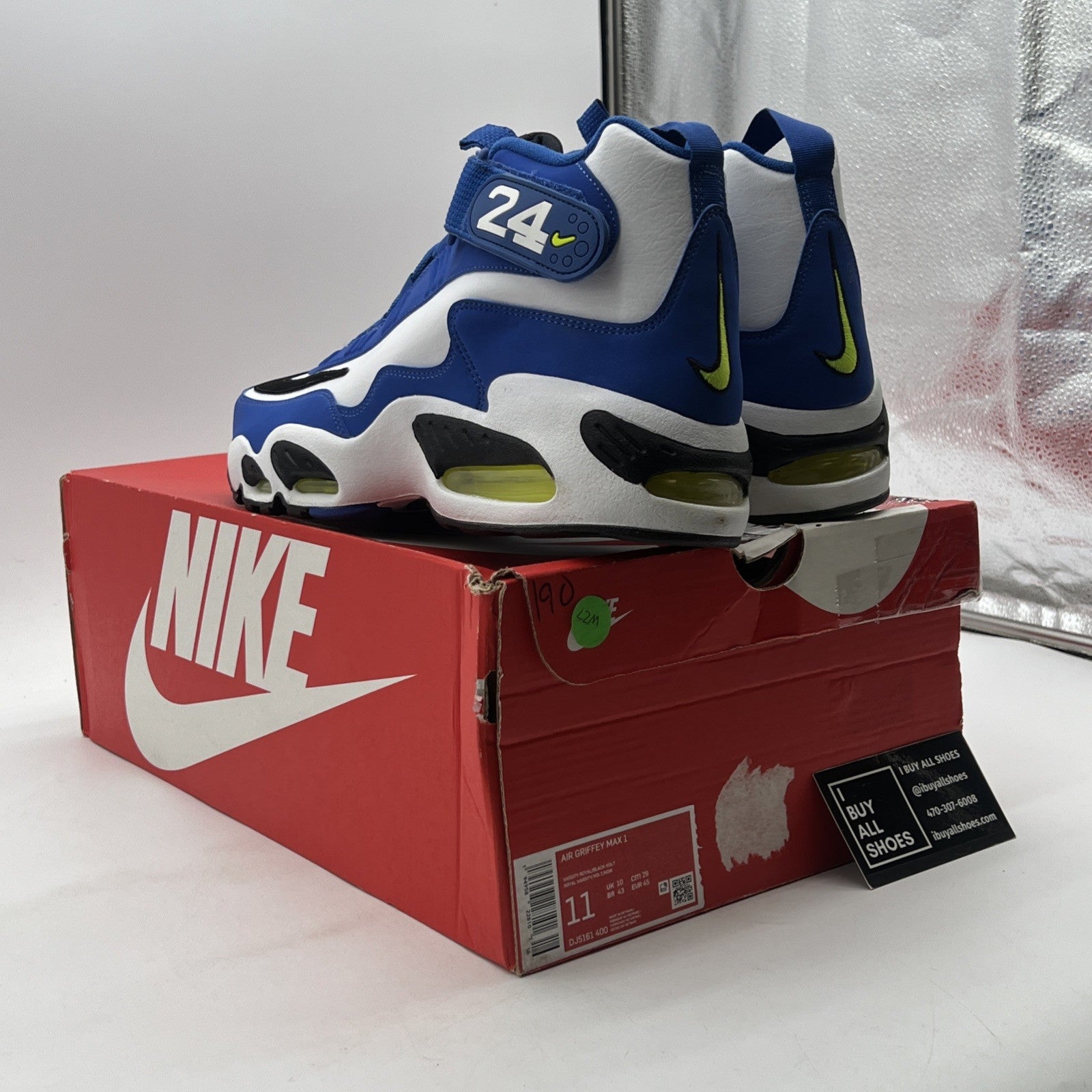 Size 11 - Nike Air Griffey Max 1 2021 Varsity Royal (DJ5161-400)