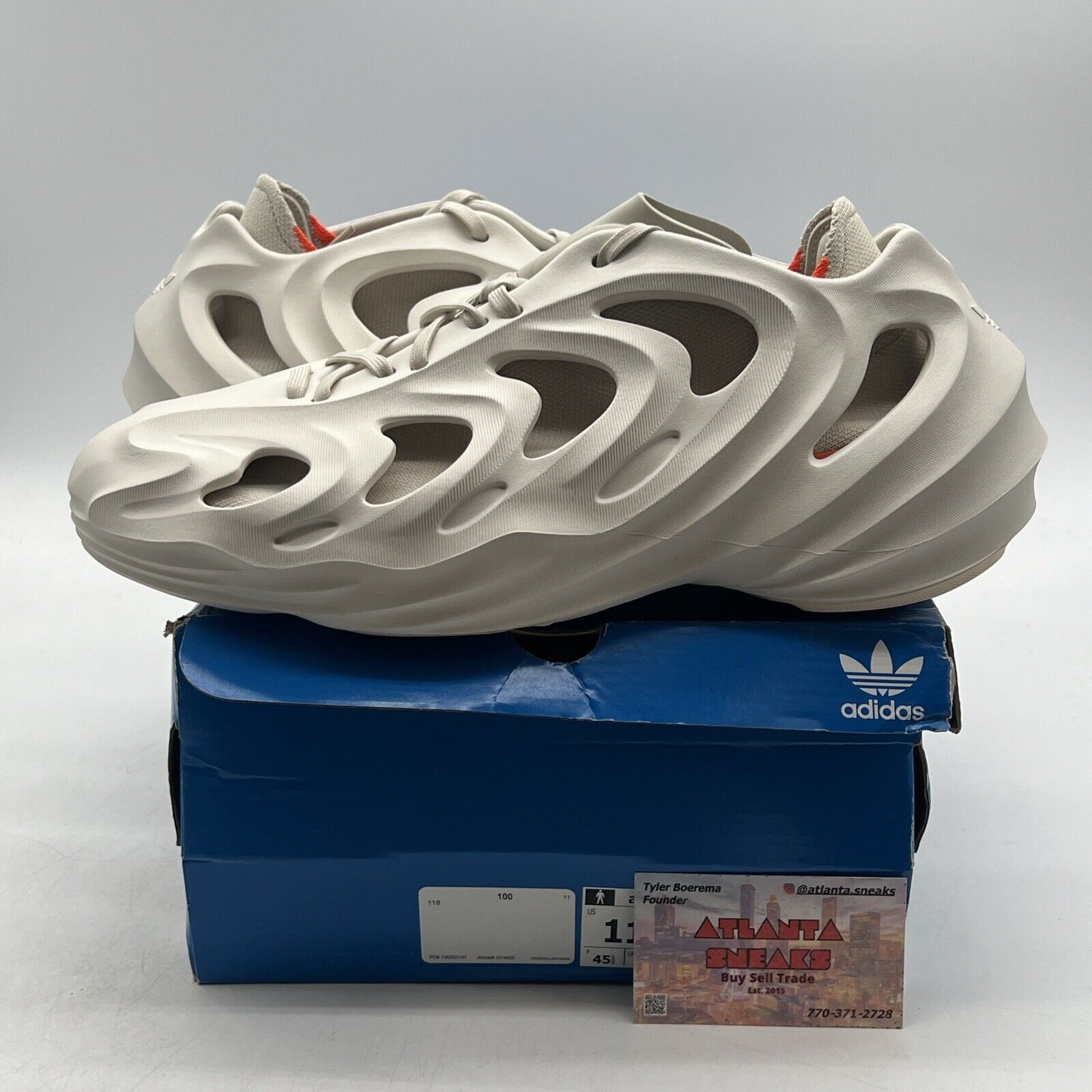 Size 11 - adidas adiFOM Q Off-White (GY4455)