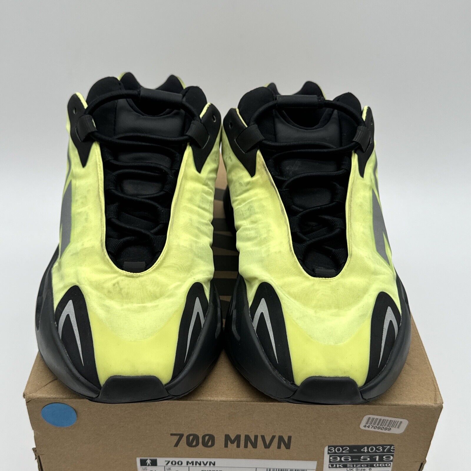 Size 6.5 - adidas Yeezy Boost 700 V1 MNVN Yellow Reflective Boost Comfy Kanye