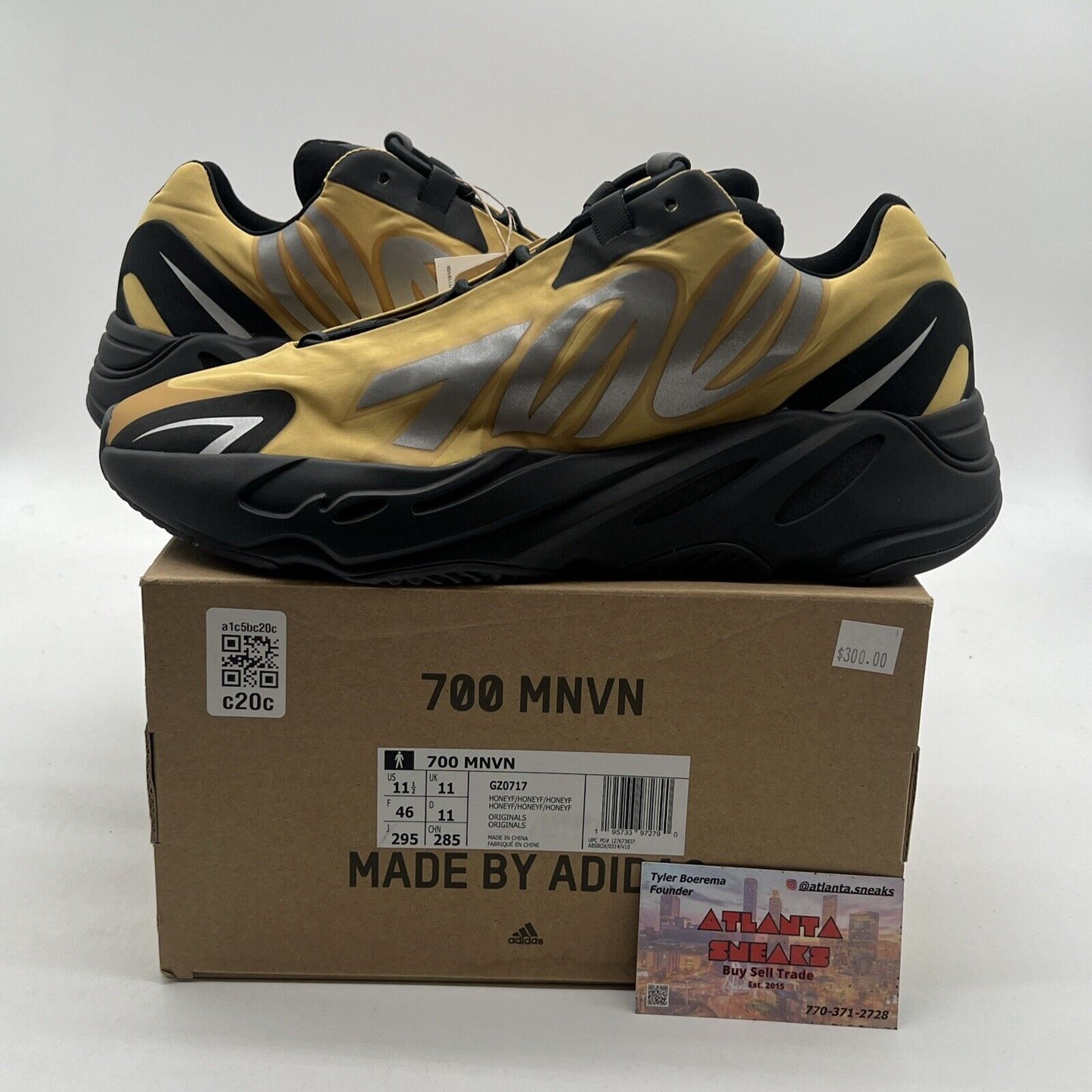 Size 11.5 - adidas Yeezy Boost 700 MNVN Honey Flux (GX0717)