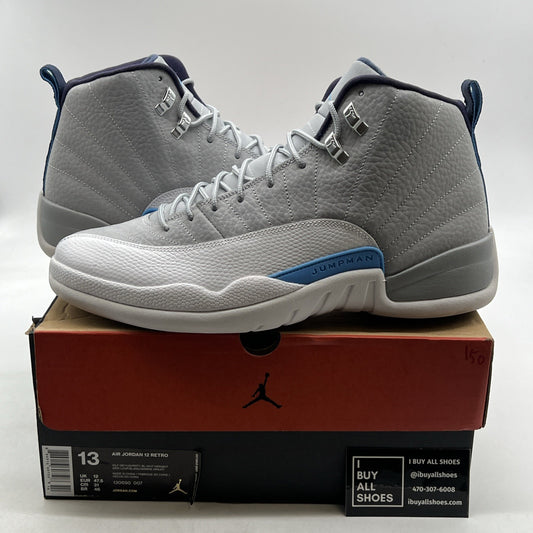 Size 13 - Air Jordan 12 Retro Grey University Blue (130690-007)