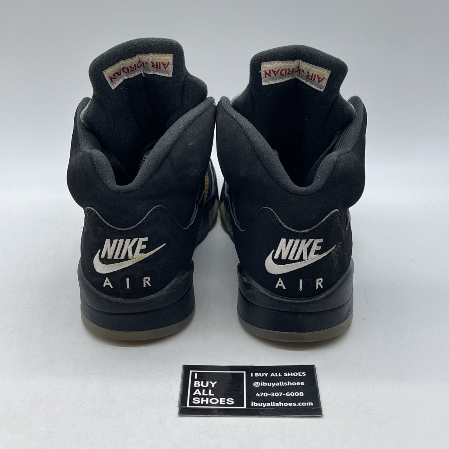 Size 9.5 - Air Jordan 5 OG Mid Metallic Silver (845035-003)